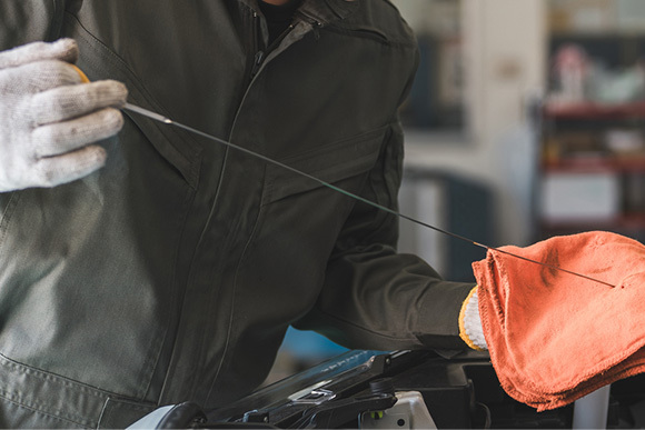 エンジンオイル点検・交換